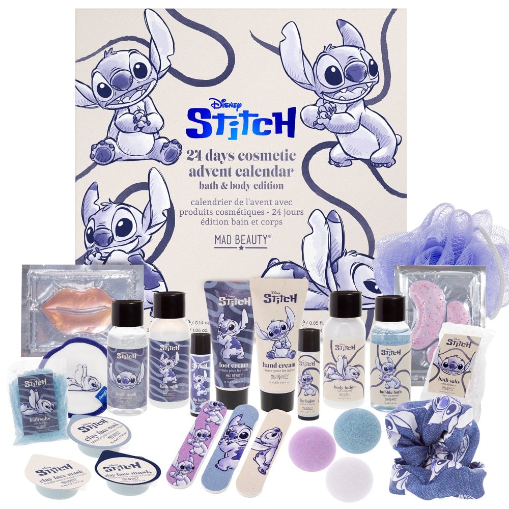 Mad Beauty Disney Stitch Advent Calendar Bath & Body Edition