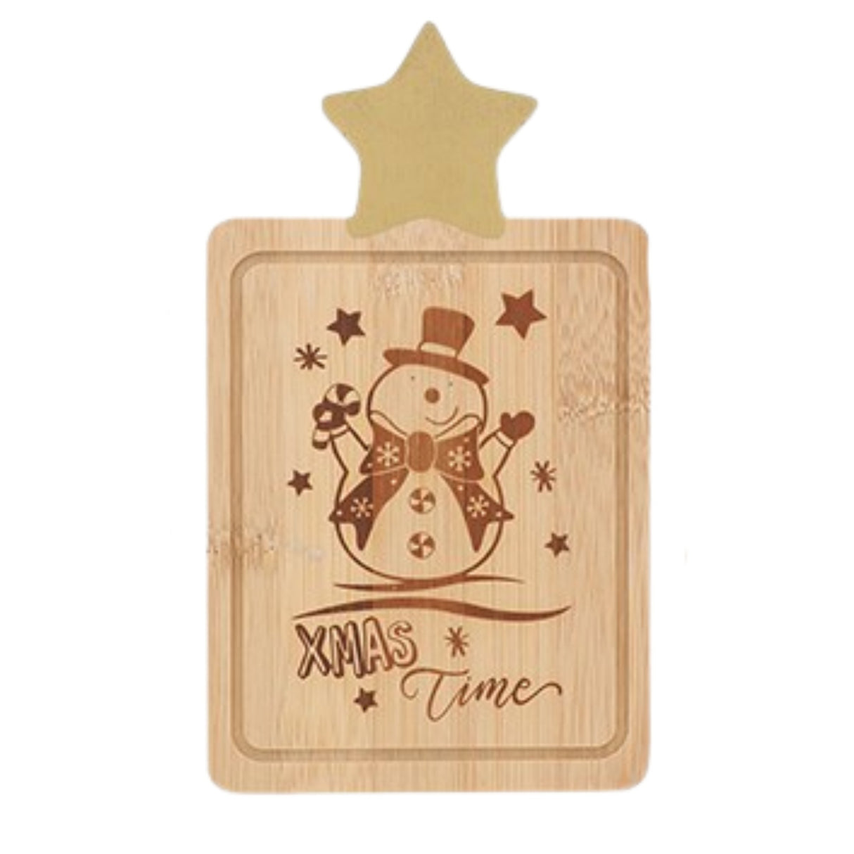 Christmas Cheer Mini Serving Boards - snowman