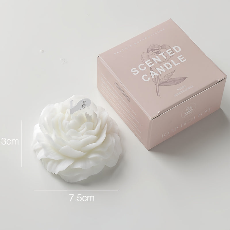 Peony Flower Scented Candles