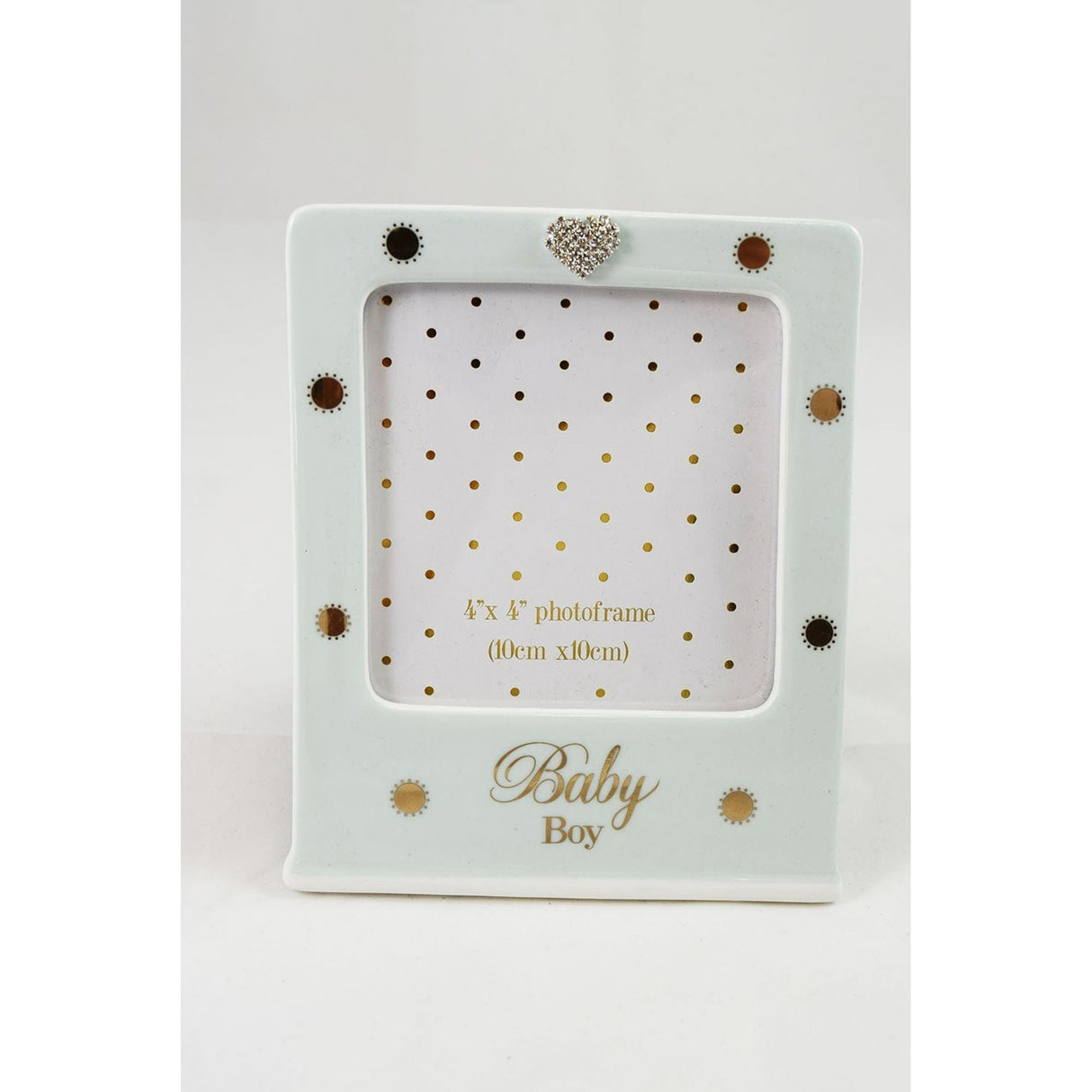 Leonardo Dots Photo Frame Baby Girl Boy Christening Gift