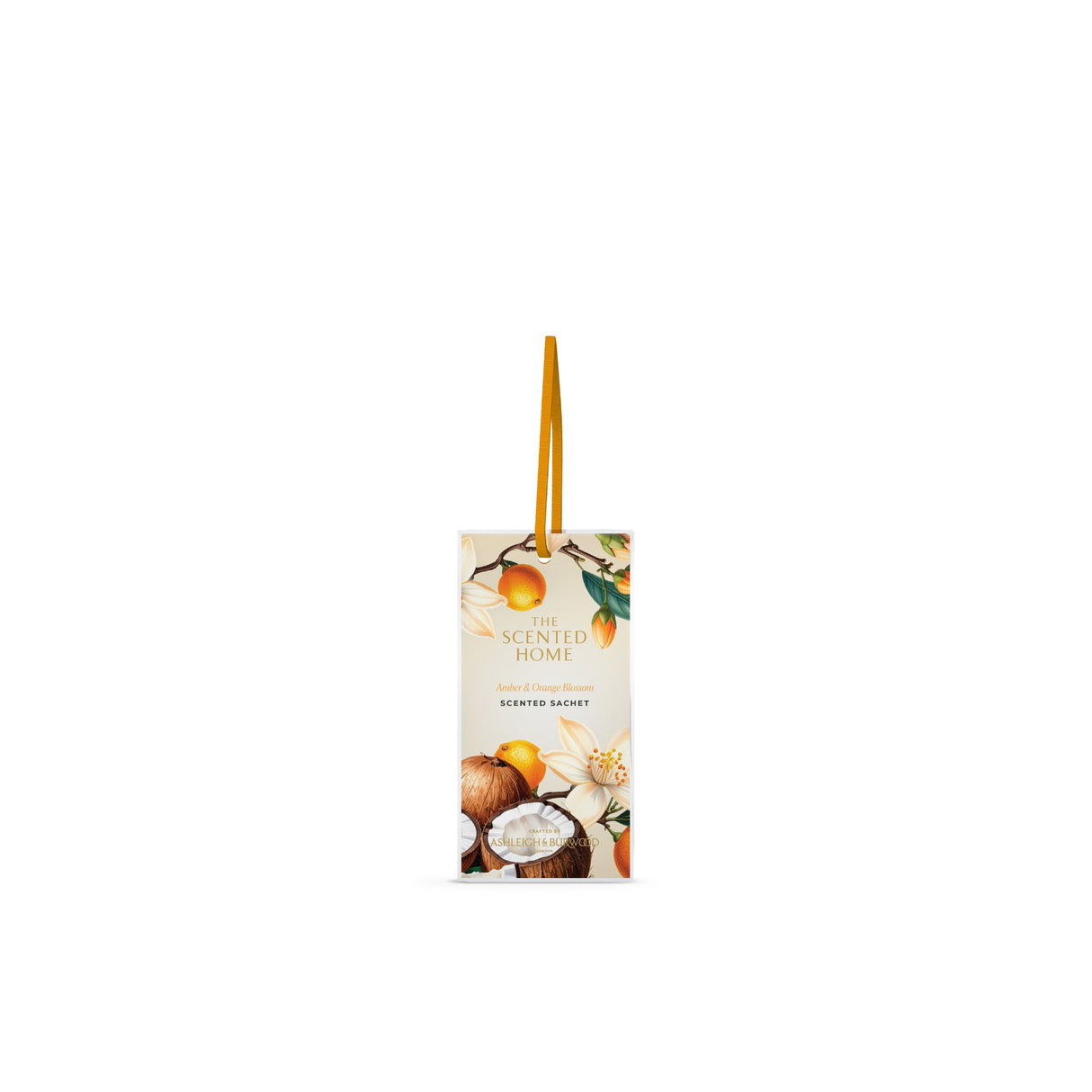 Ashleigh & Burwood New Scented Home Sachet - Amber & Orange Blossom