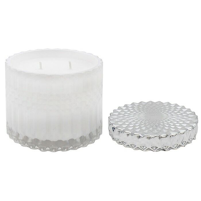 Desire Crystal Silver Soy Candle Jar - Various Fragrances Available