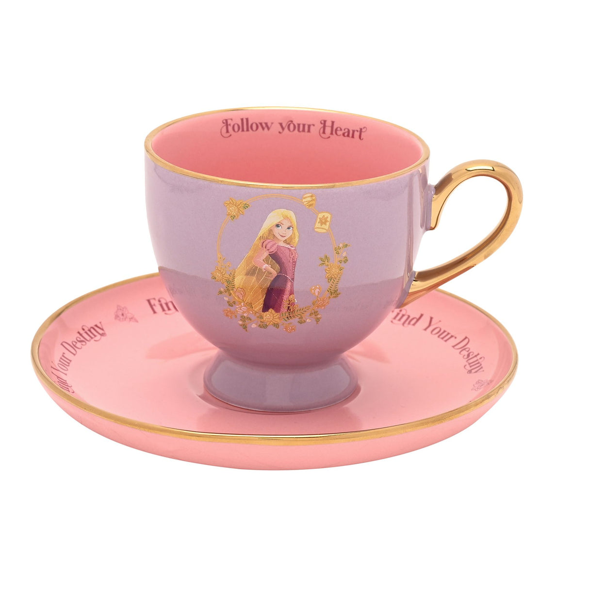 Disney Pastel Princess Tea Cup & Saucer Set - Various Characters