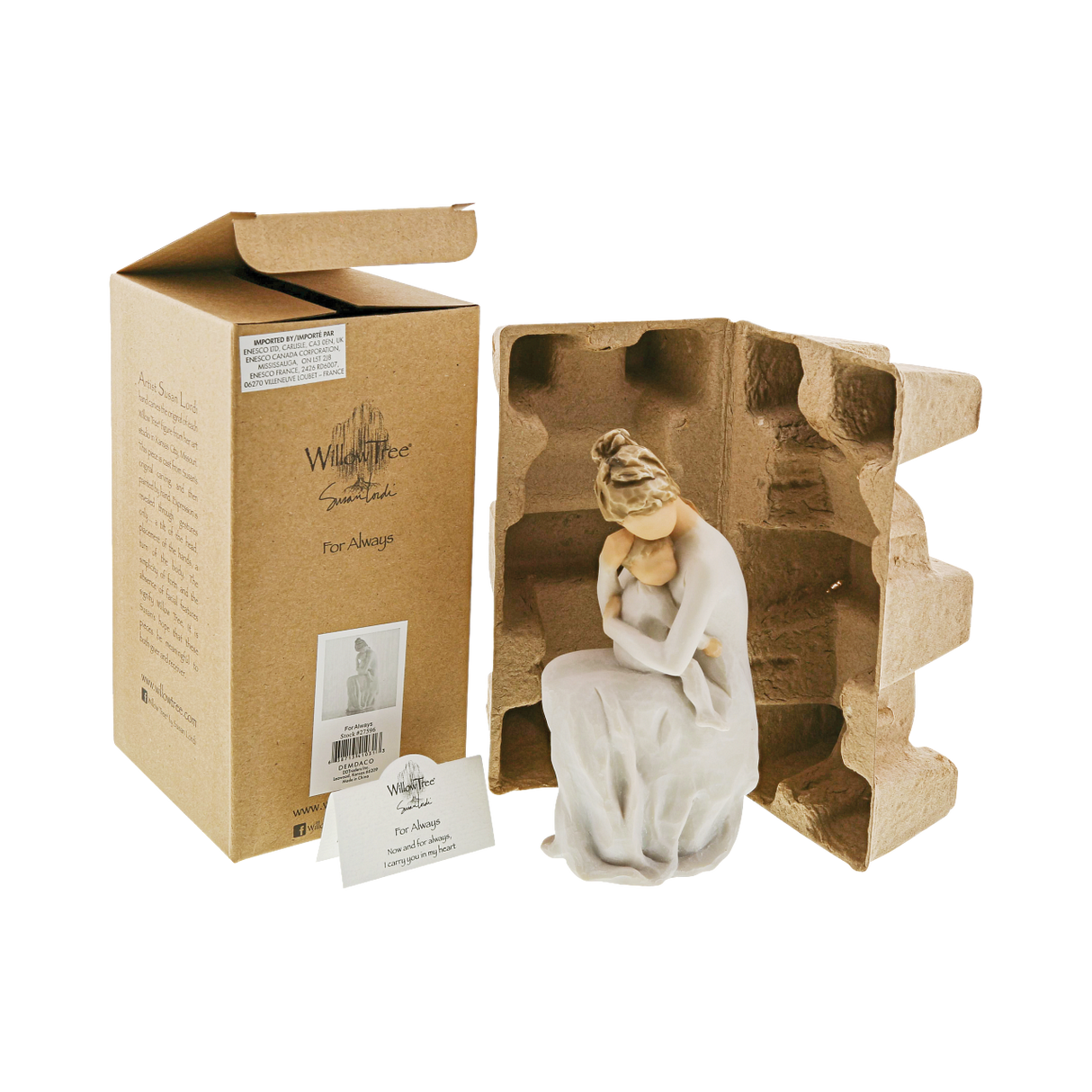 Always Mum & Baby Willow Tree Figurine