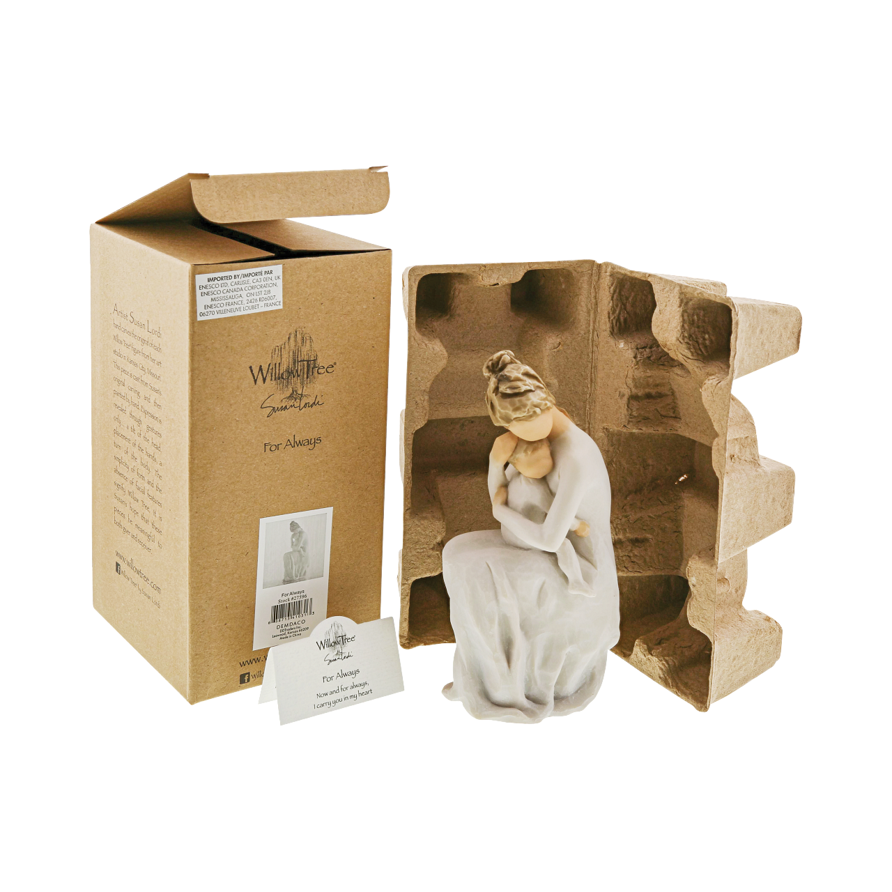 Always Mum & Baby Willow Tree Figurine