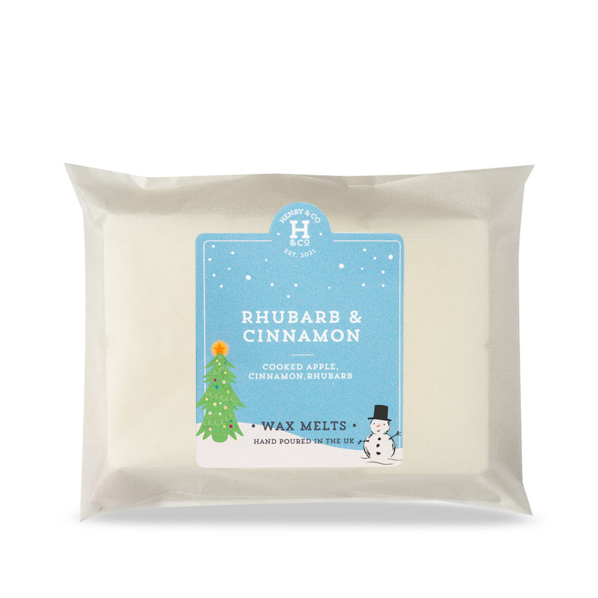 Henry & Co Wax Melts 72g - rhubarb & cinnamon