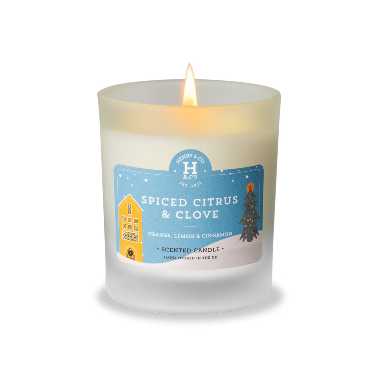 Henry & Co Scented Candle - Various Festive Fragrances