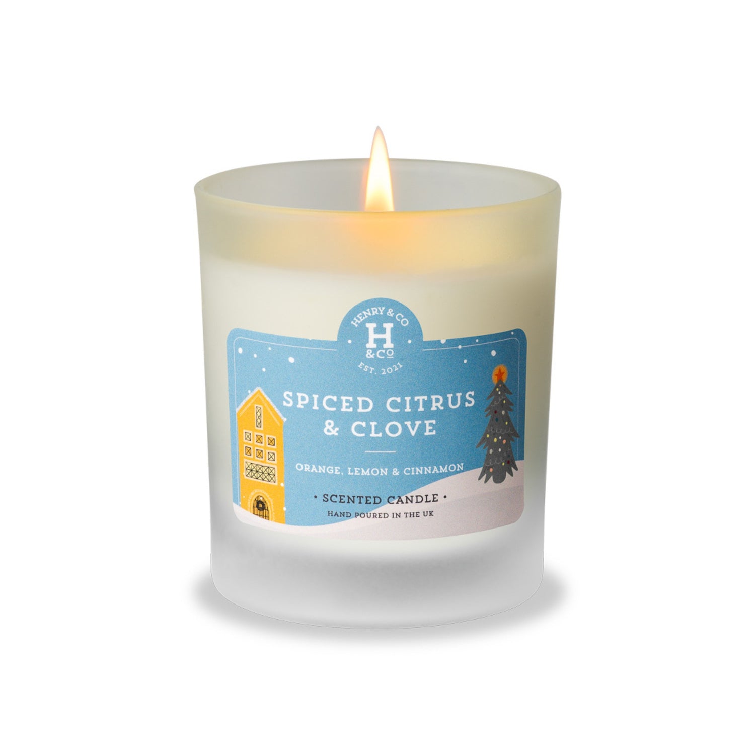 Henry & Co Scented Candle - Various Festive Fragrances