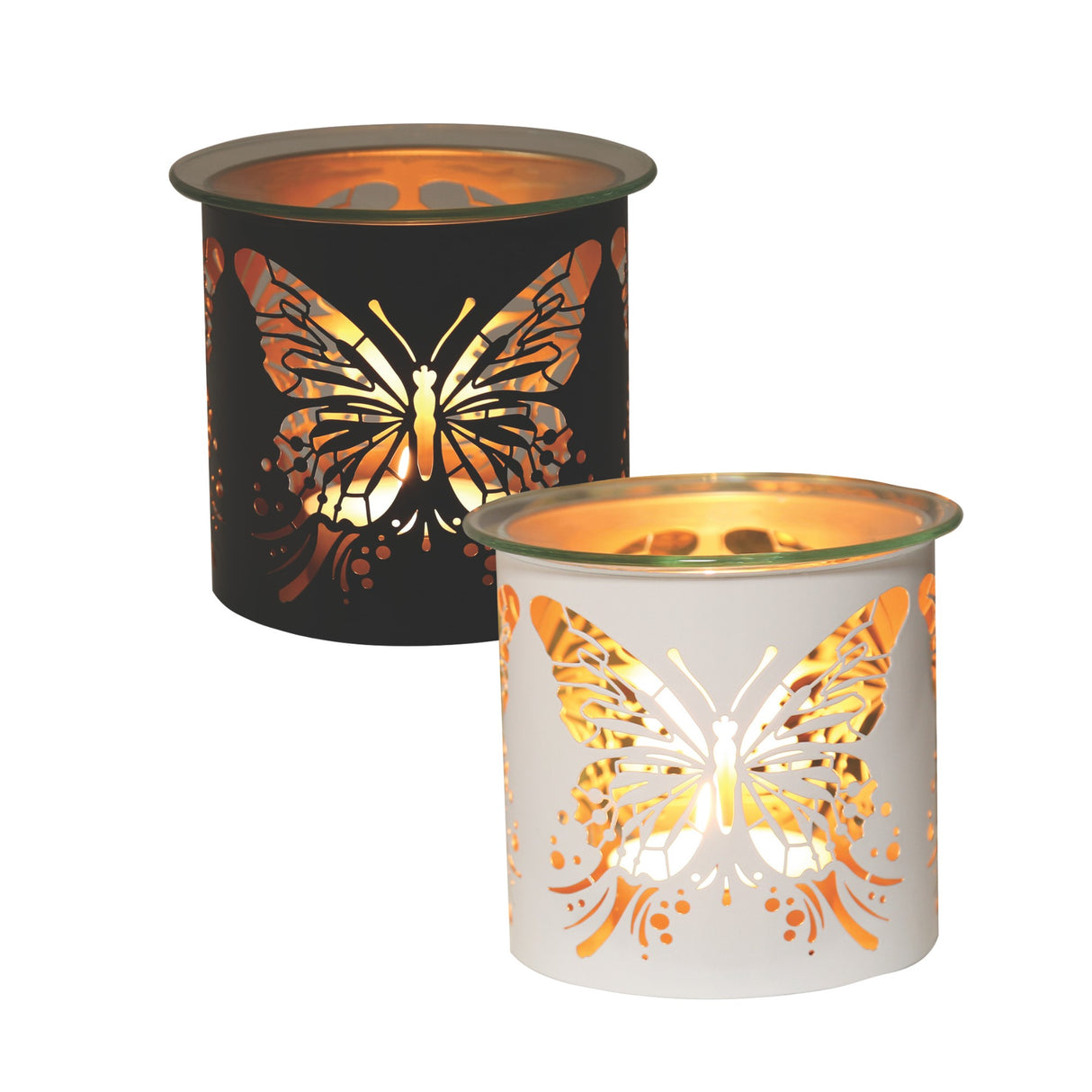 Butterfly wax burner candle holder multi design
