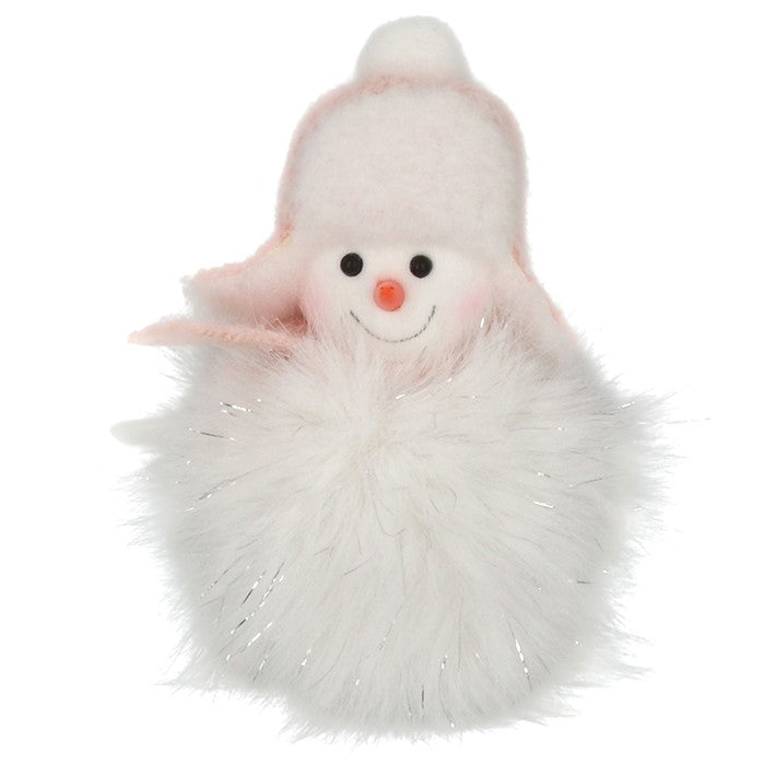 Christmas Sparkle Sitting Snowman Decorations - Various