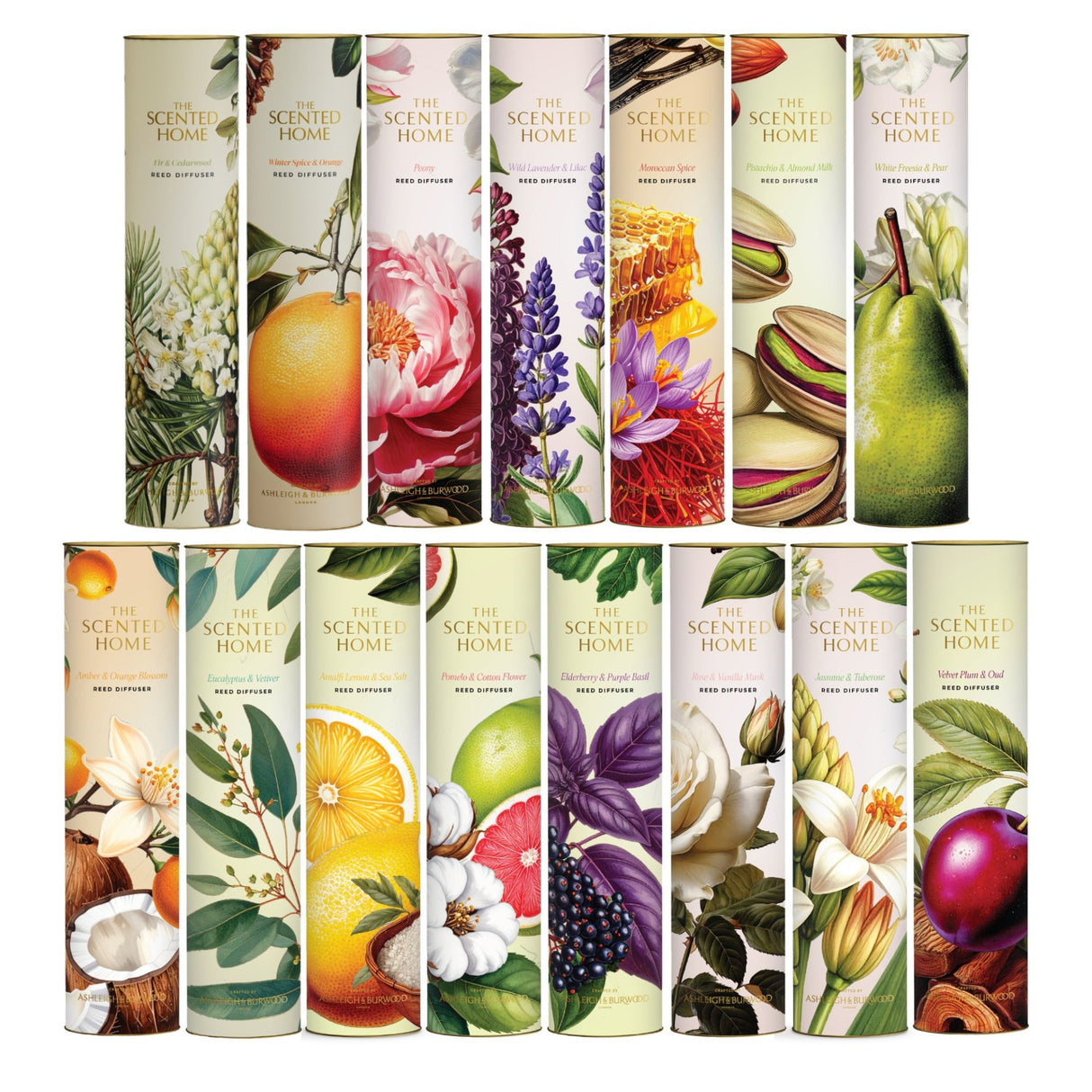 Ashleigh & Burwood New Scented Home Reed Diffuser - Various Fragrances