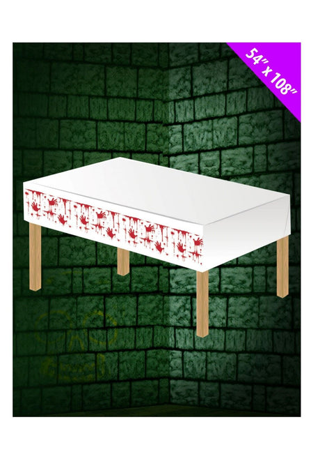 Bloody Halloween Table Display Cloth 137 x 274cm