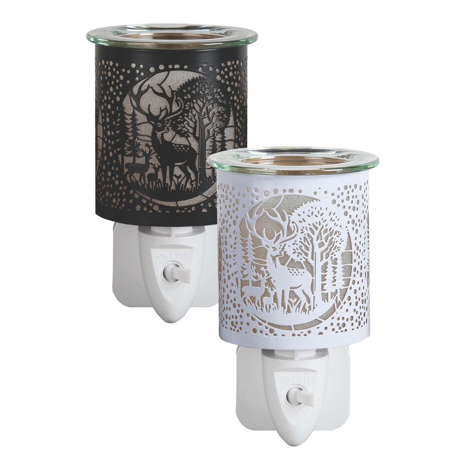 stag silhouette electric plug in wax burners