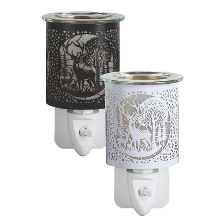 stag silhouette electric plug in wax burners