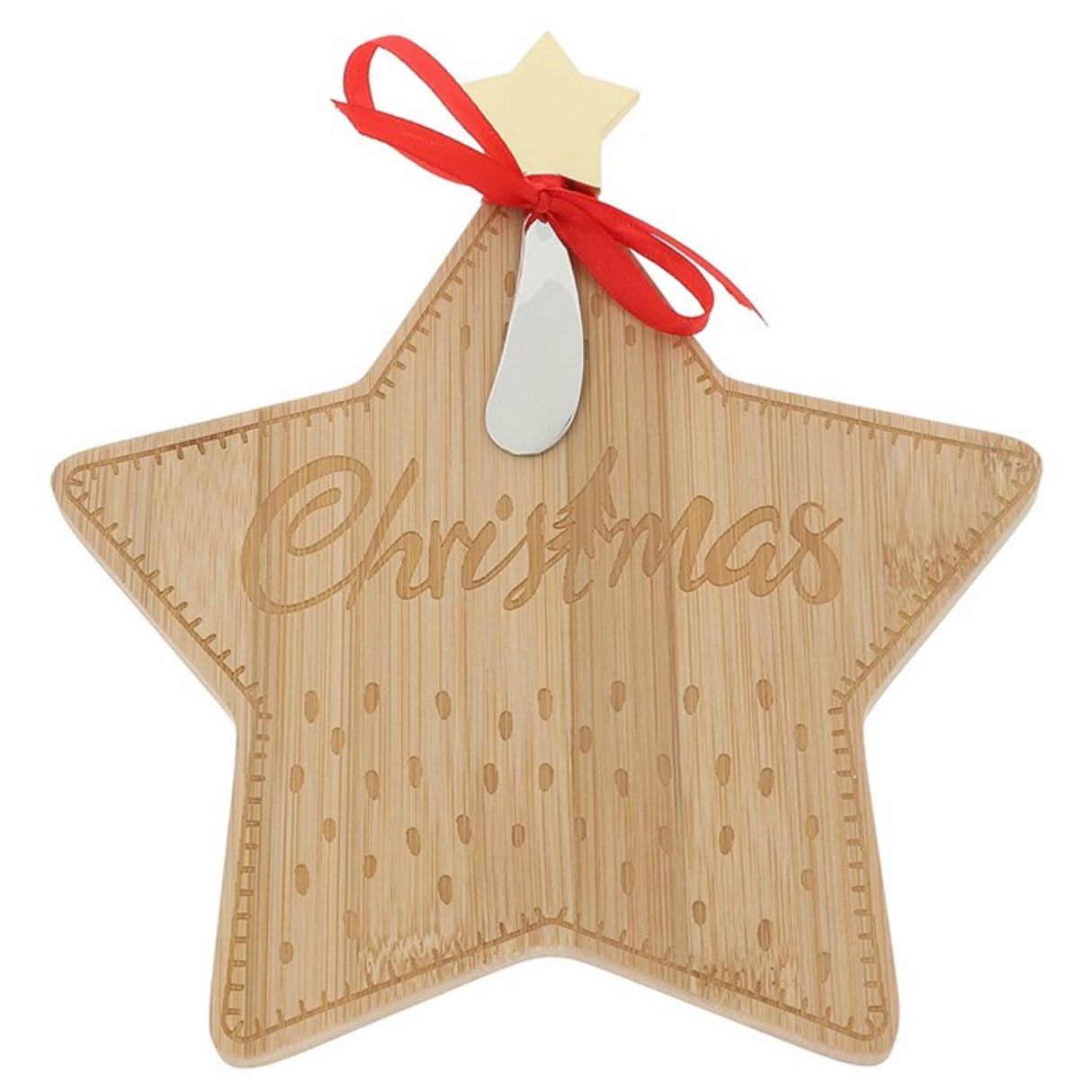 Christmas Cheer Cheeseboard Star & Tree Set