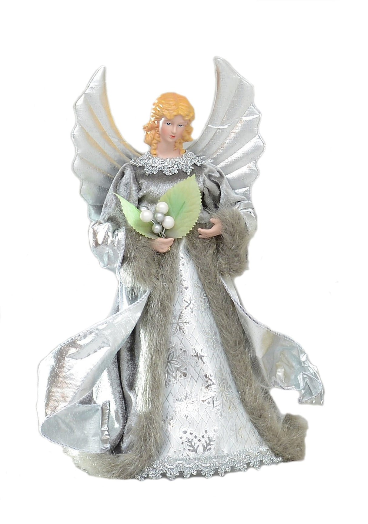 Christmas Tree Topper - Angel (Silver)