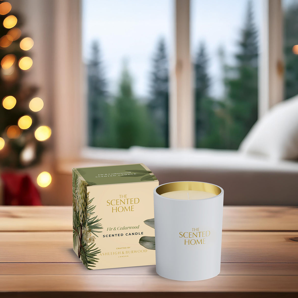 Ashleigh & Burwood Scented Home Glass Candle - Seasonal Fragrances