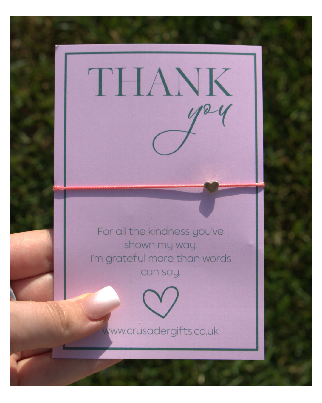 Thank You Keepsake Letterbox Bracelet