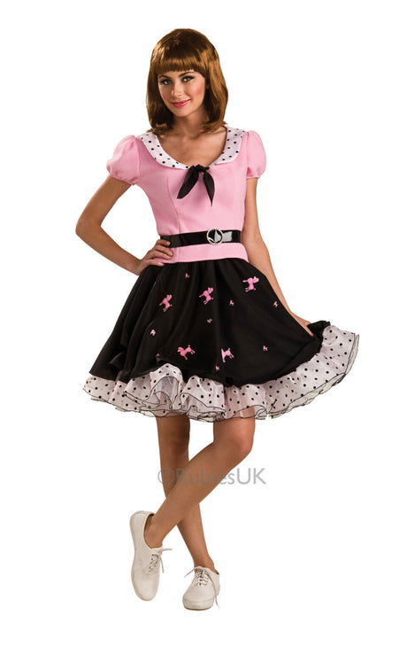 1950`s 50`s Suzie Q Costume Size 12-14