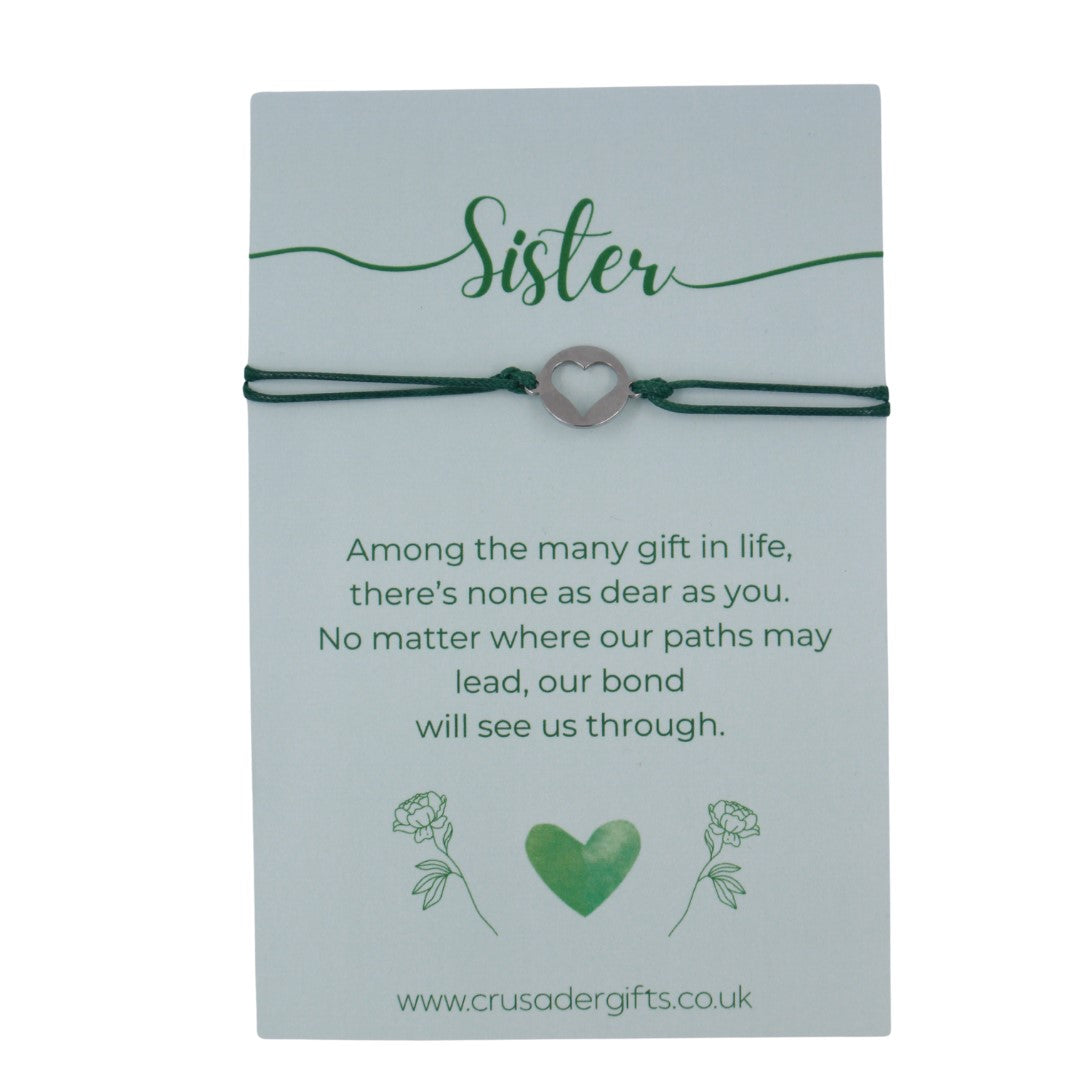 Woodside Home Living Keepsake Letterbox Bracelet - Sister