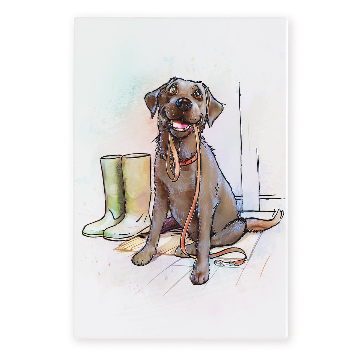 Art of Arora Dogs Ceramic Tiles - Various Breeds