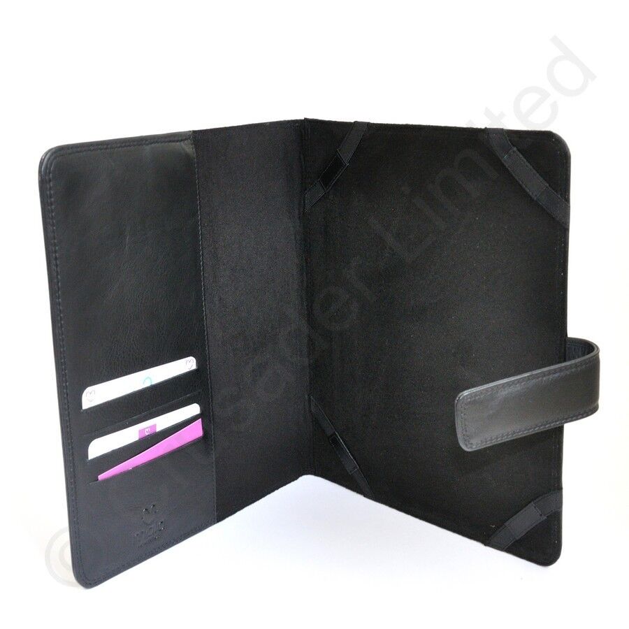 Mala Leather Universal Tablet Holders in Black or Purple