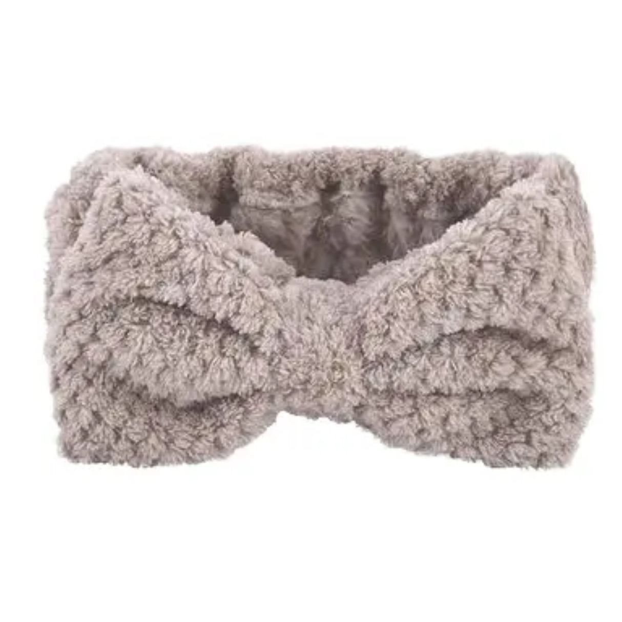 Krystina's Collection Waffle Spa Make Up Headband - Grey
