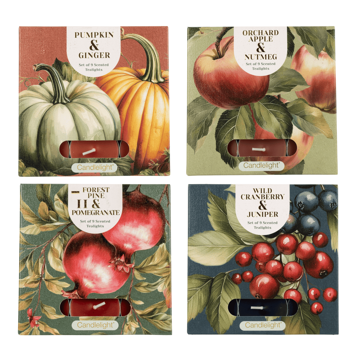 Candlelight Set of 9 Tealights