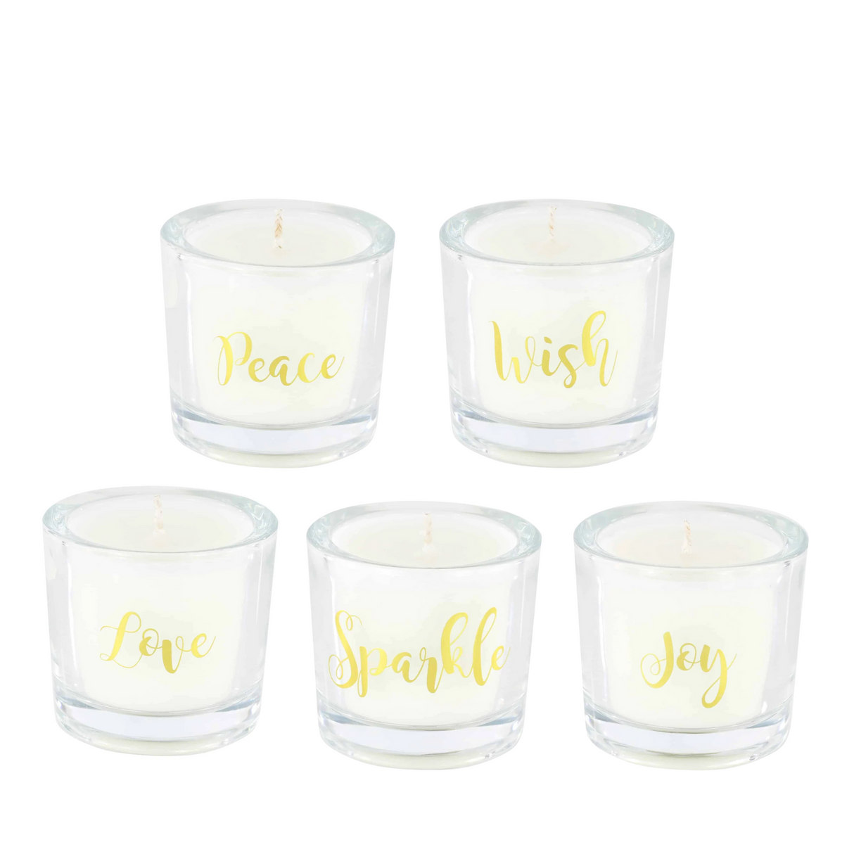 Ashleigh & Burwood Gold Lettering Say It With Scent Candles