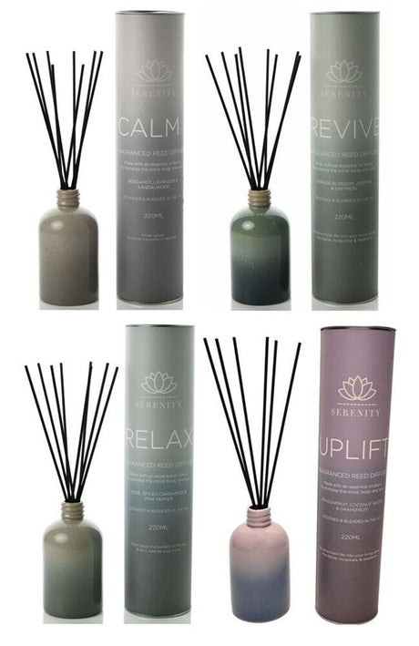 Sophia Serenity Well Being Ceramic Reed Diffuser Collection 220ml - Various Fragrances