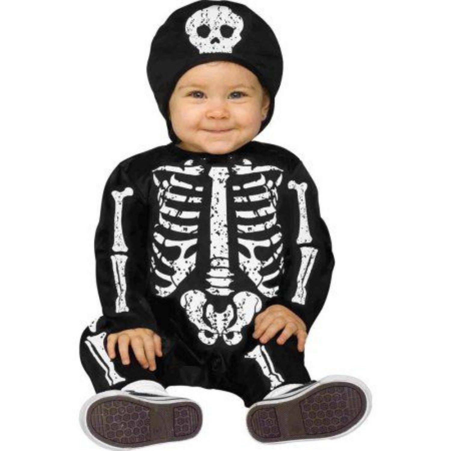 Baby Bones Skeleton Halloween Fancy Dress Costume Age 6-12 Months
