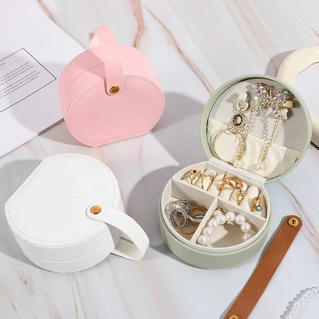 Krystina's Collection Travel Jewellery Box - Various Colours