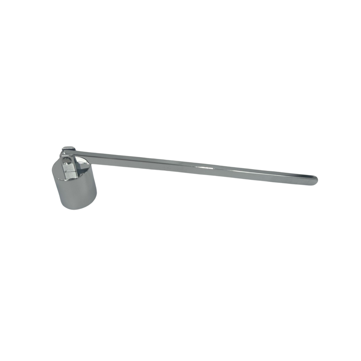 Woodside Home Living Cylinder Candle Snuffer, silver