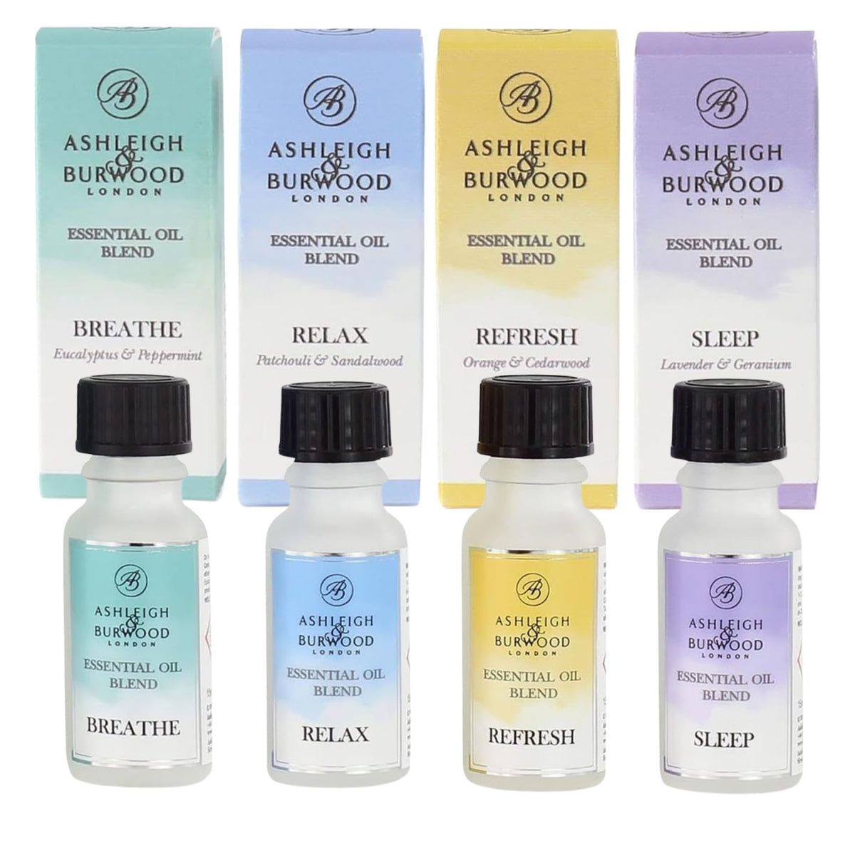 Ashleigh & Burwood Wellbeing Essential Oil Blend - Breathe Refresh Relax Sleep