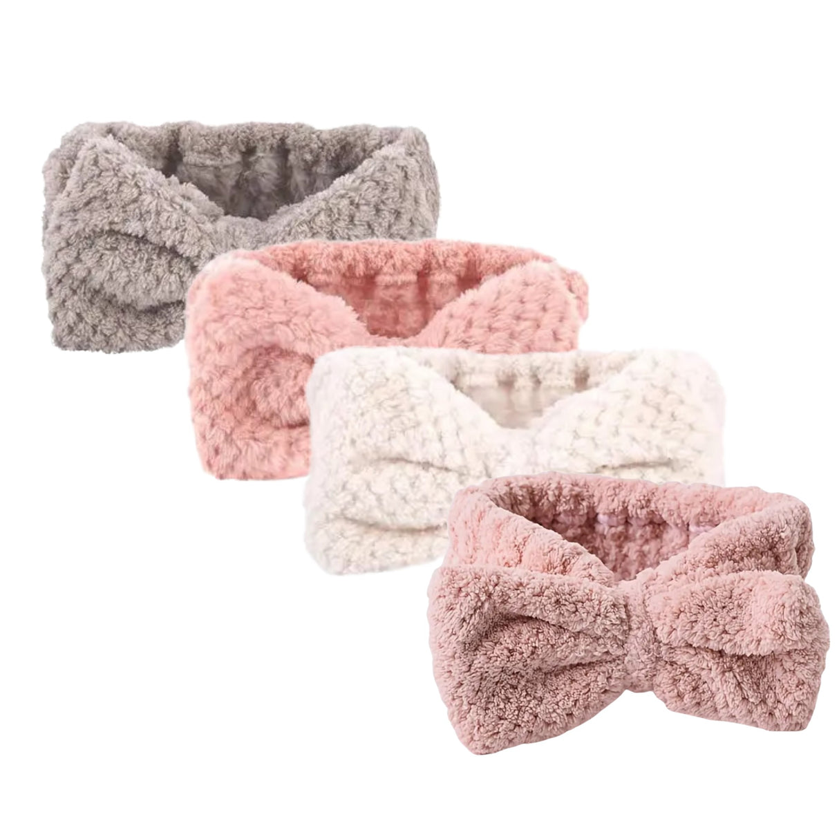 Krystina's Collection Waffle Spa Make Up Headband - Various