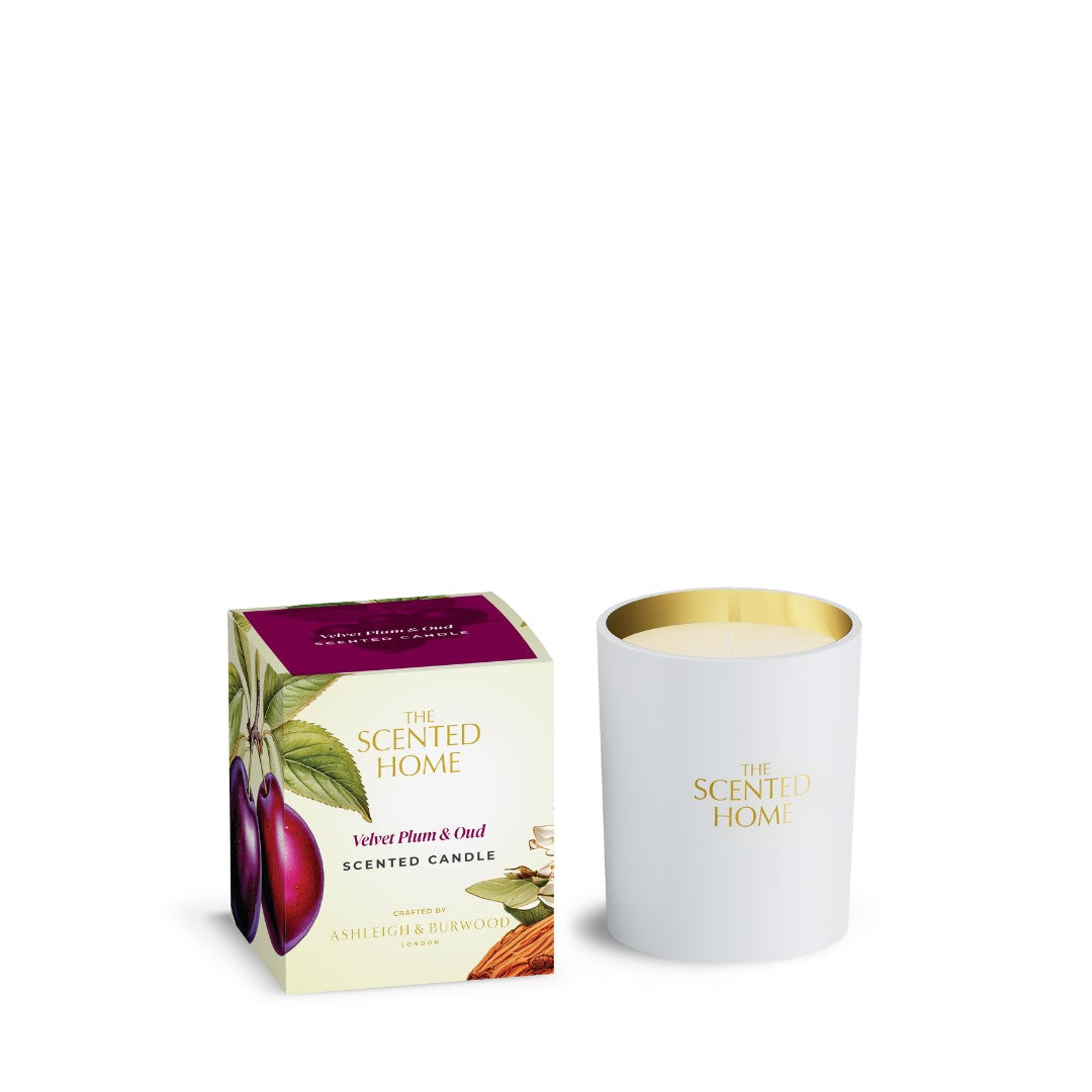 Ashleigh & Burwood Scented Home Glass Candle - Seasonal Fragrances