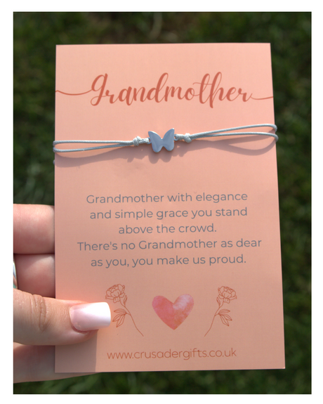 Grandmother Keepsake Letterbox Bracelet Gift