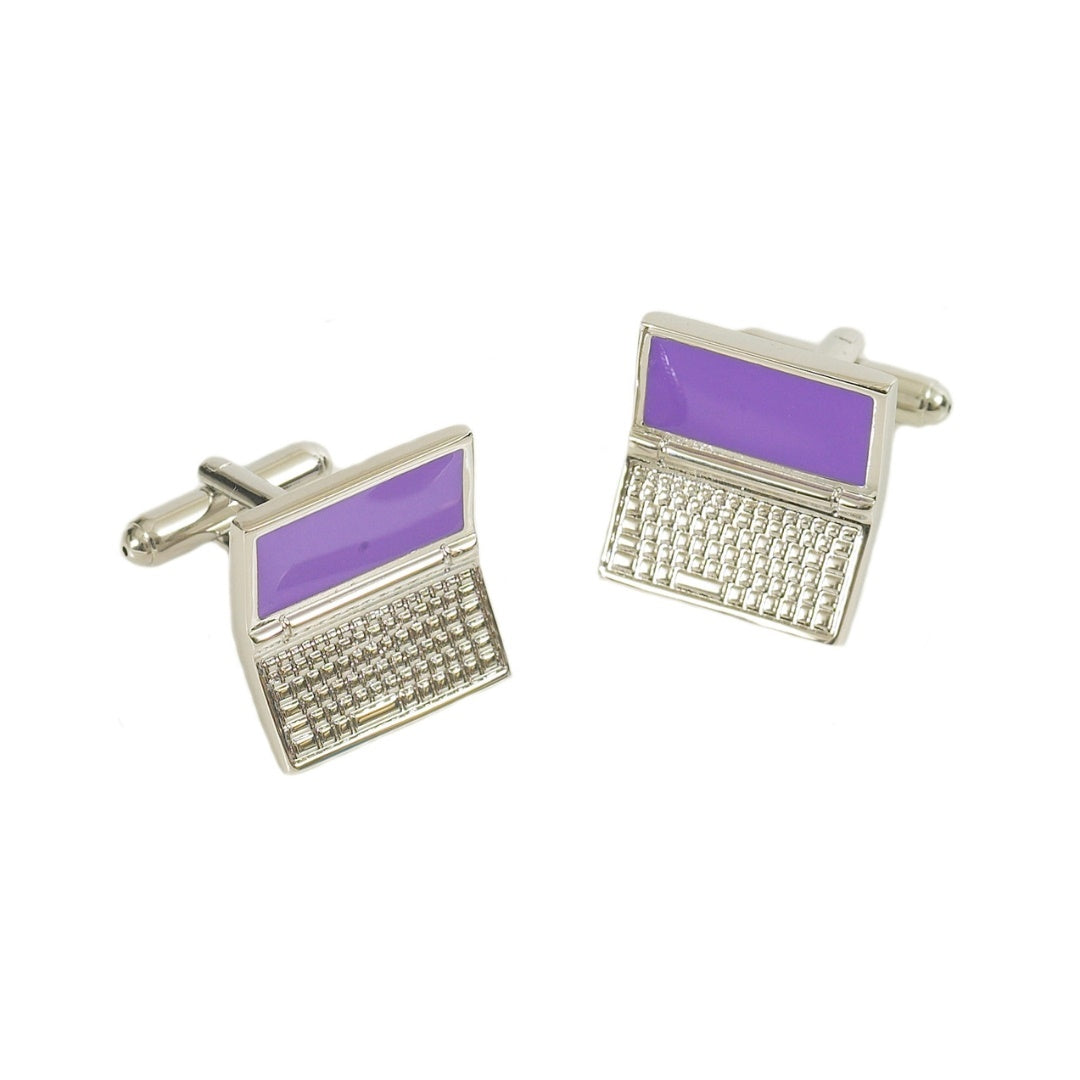 Laptop Computer Cufflinks