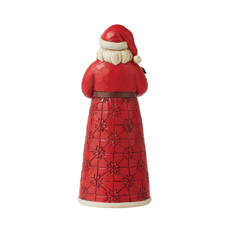 Heartwood Creek Santa with Puppies Figurine