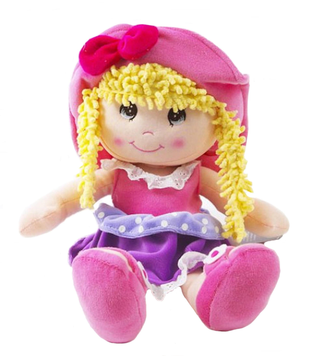 Cute Ragdoll With Yellow or Pink Hair