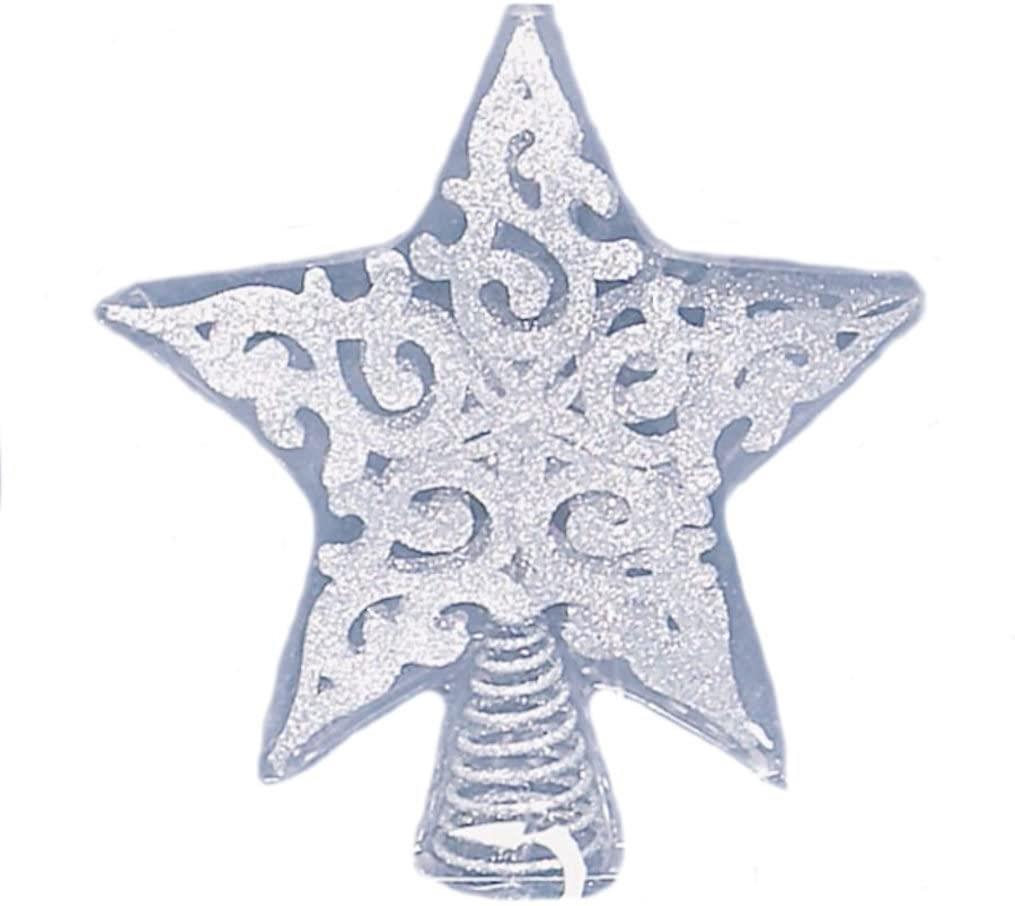Christmas Tree Topper - Various Colours Available silver