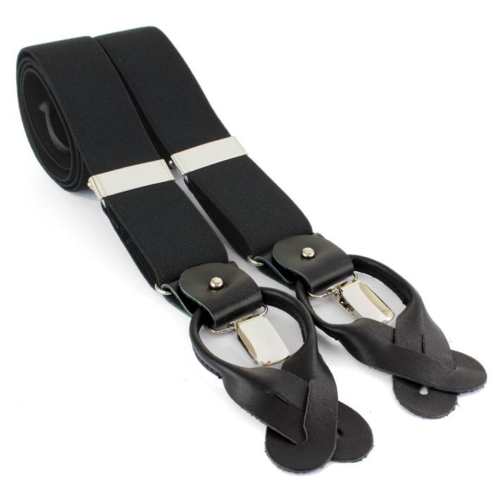 Men`s Braces One Size - Black or White