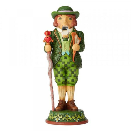 heartwood creek figurine nutcracker figurine - im quite charming (irish)
