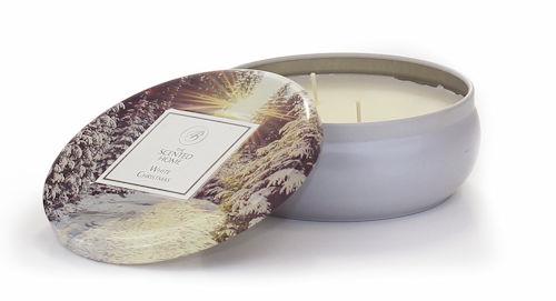 Ashleigh & Burwood Scented Home Scented Candle Tin - white christmas