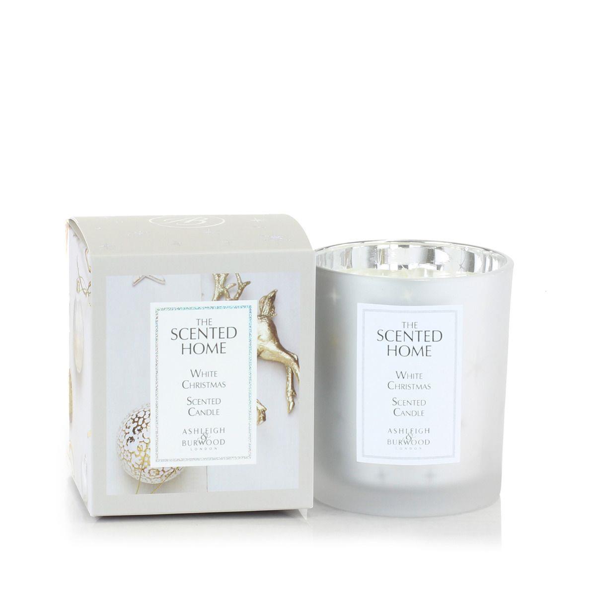 Ashleigh & Burwood Scented Home Candle 225g - Festive Fragrances white christmas