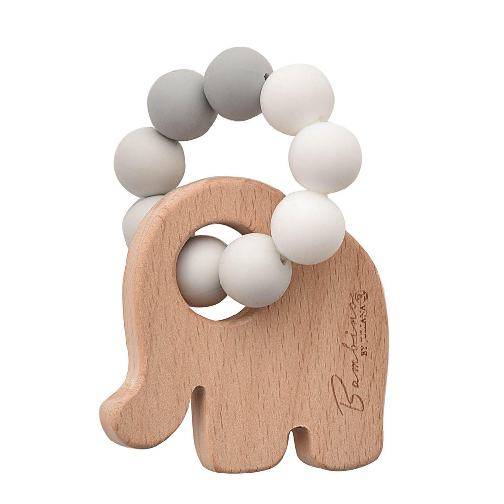Bambino Elephant & Teddy Bear Teething Toys - Crusader Gifts