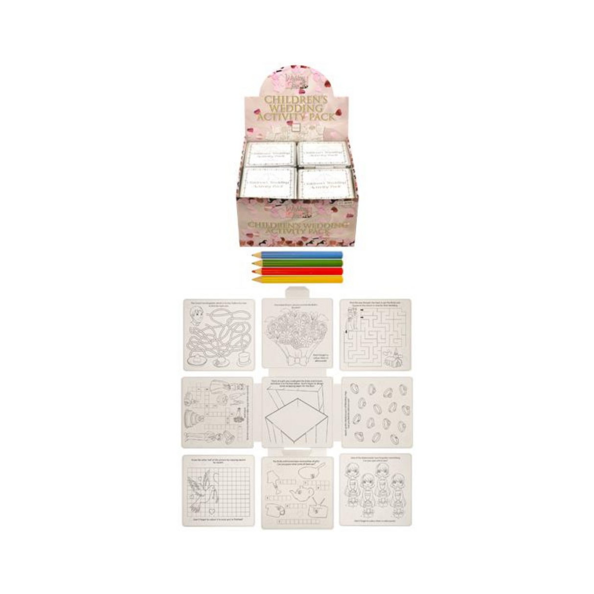 Childrens Wedding Activity Set