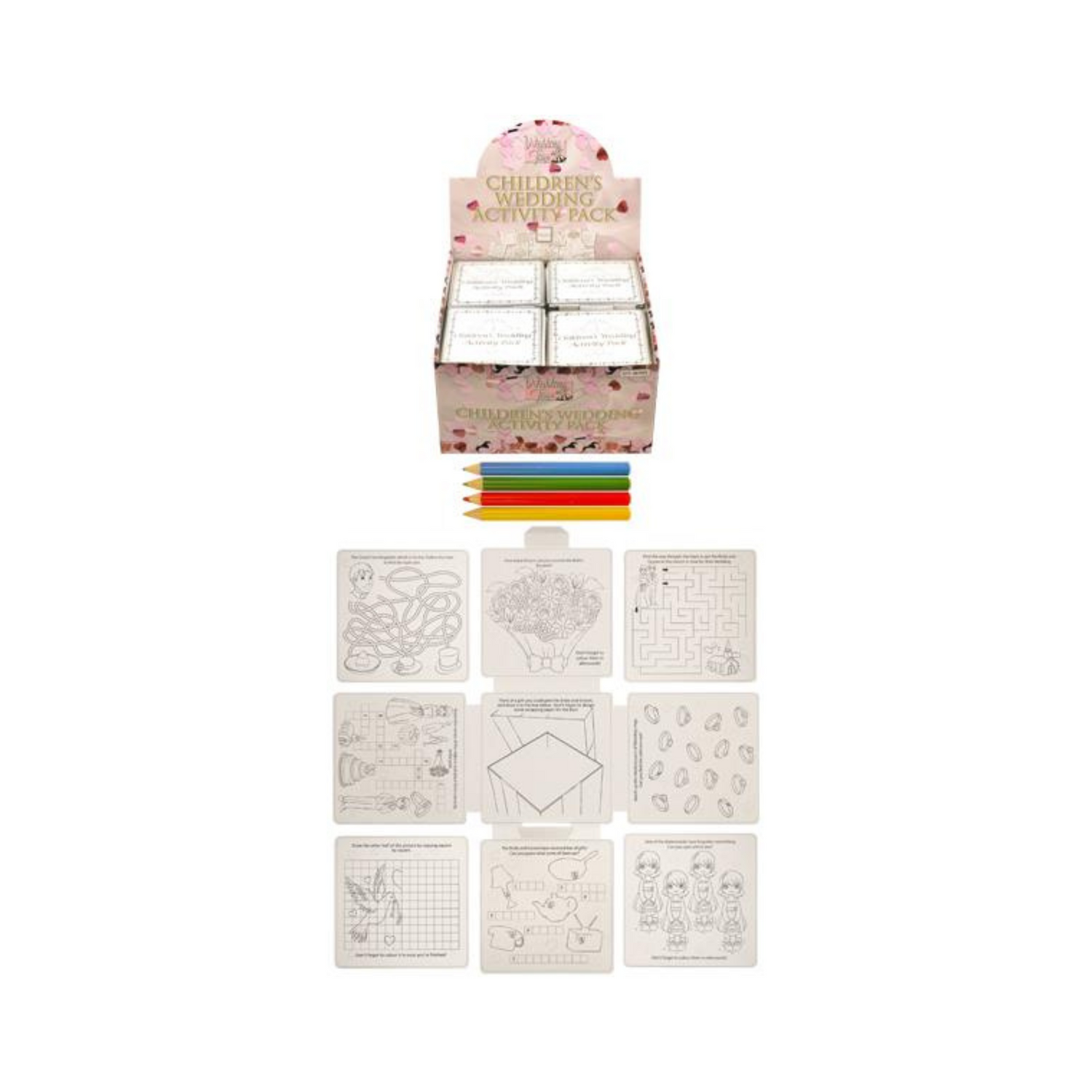 Childrens Wedding Activity Set