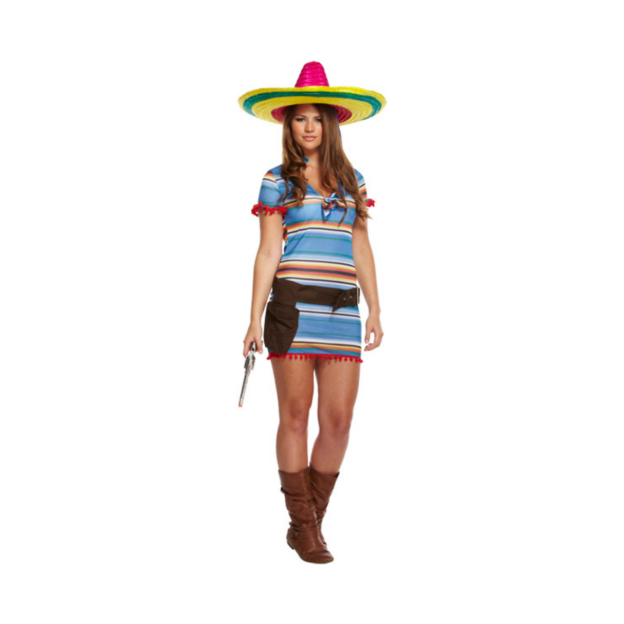 Mexican Tequila Girl Costume Size 10