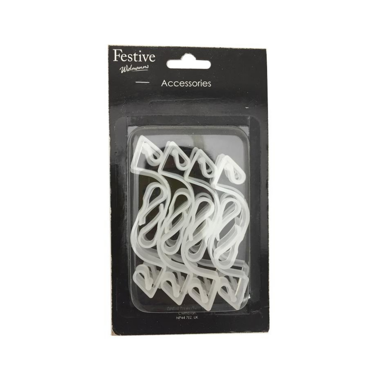 Gutter Hooks for Outdoor Christmas Lights Pack of 24